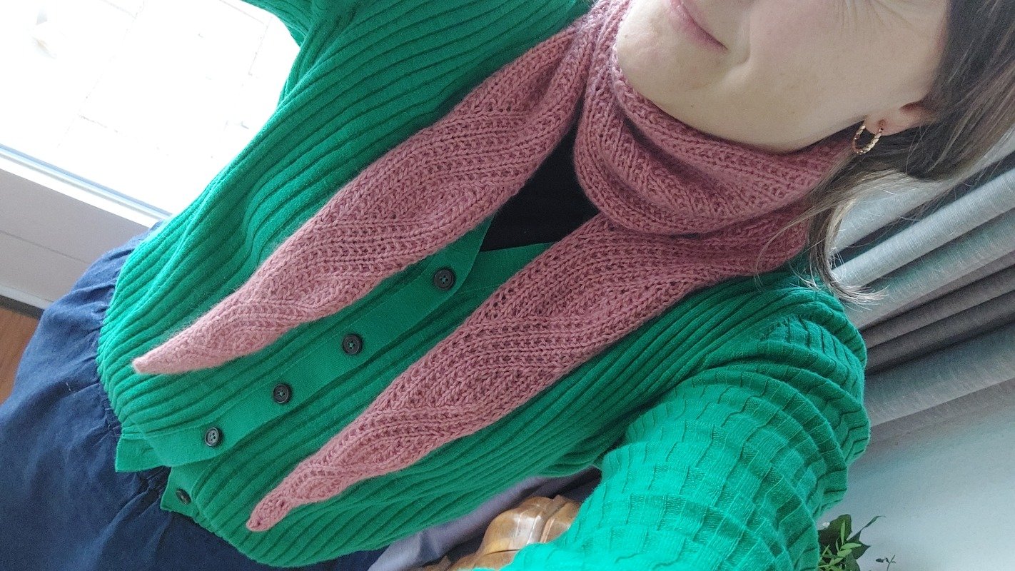 Anleitung, RAGNA shawl, Strickanleitung, Minituch