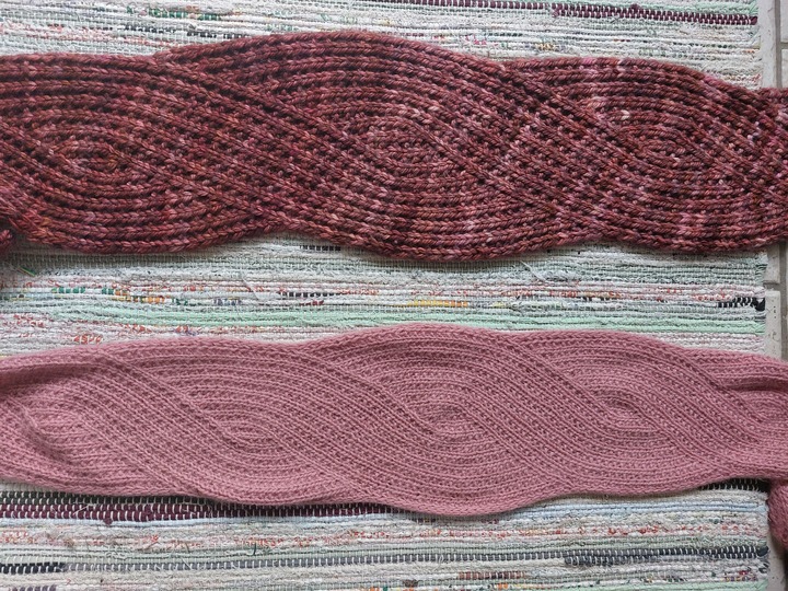Anleitung, RAGNA shawl, Strickanleitung, Minituch