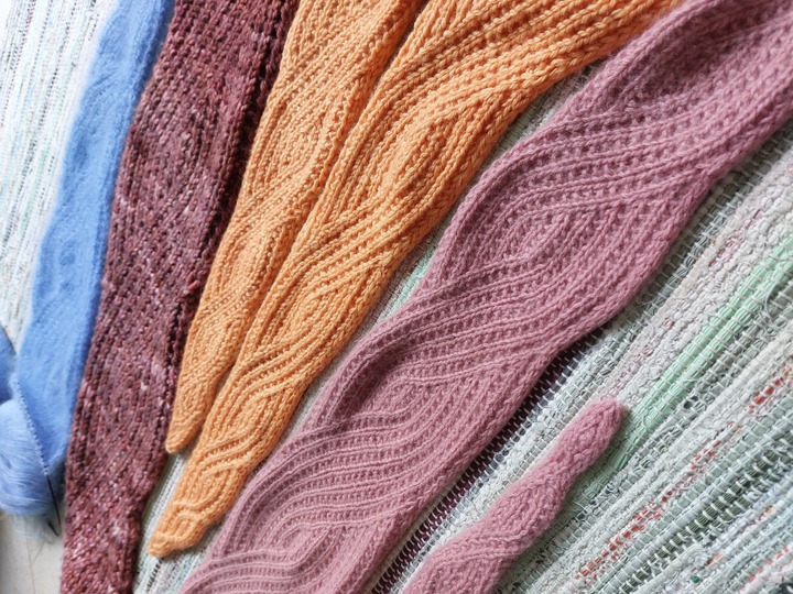 Anleitung, RAGNA shawl, Strickanleitung, Minituch