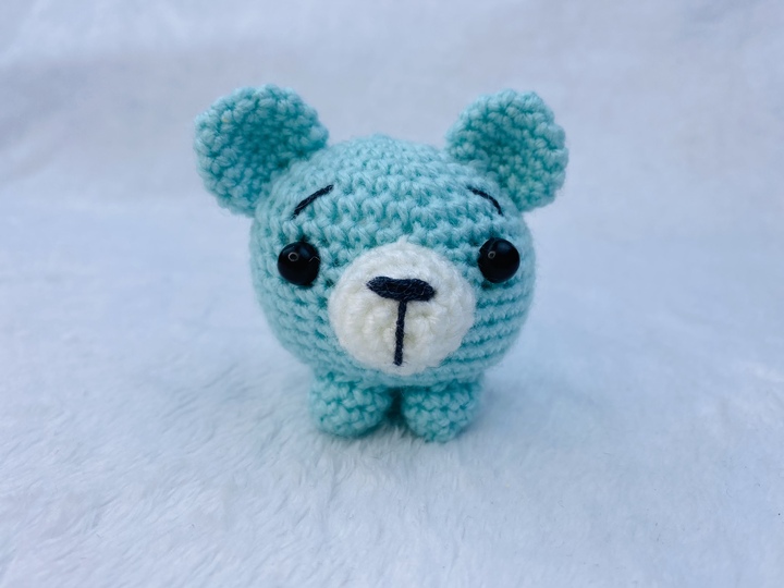 Tiny Teddy Bear 7cm, Universal Keychain, Bag Charm
