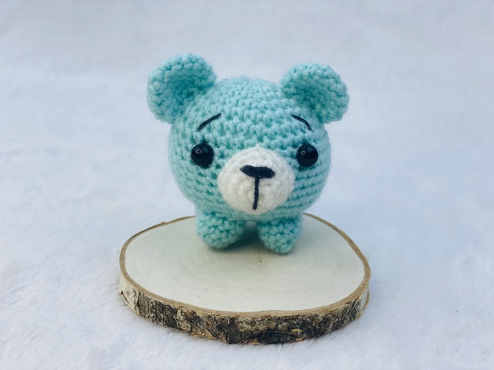 Tiny Teddy Bear 7cm, Universal Keychain, Bag Charm