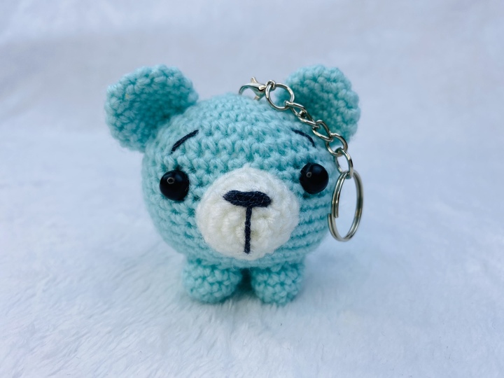 Tiny Teddy Bear 7cm, Universal Keychain, Bag Charm