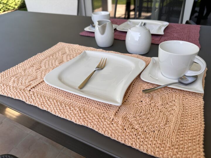 Strickanleitung - Tischset "Helgoland"