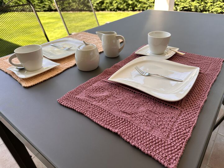 Strickanleitung - Tischset "Helgoland"