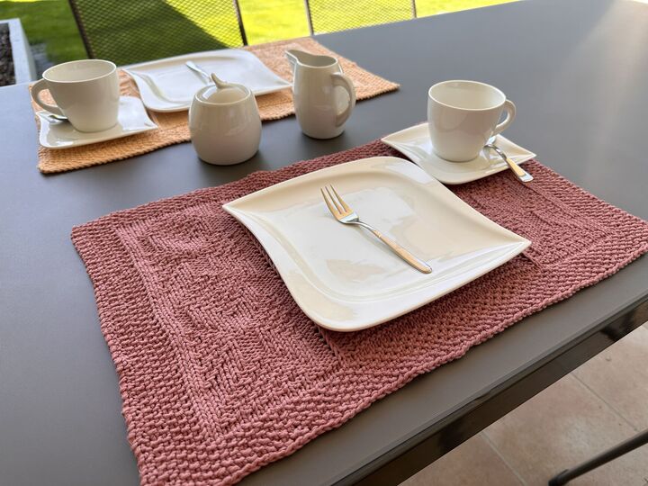 Strickanleitung - Tischset "Helgoland"