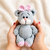 Häkelanleitung Teddybär aus Plüschgarn – Amigurumi Bär (ca. 18 cm)