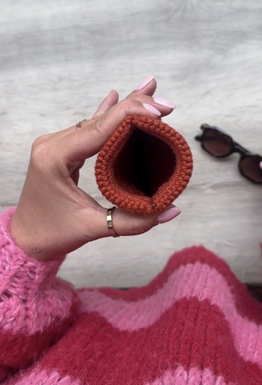 Crochet Pattern Glasses Case Bloom | with kiss clasp | German & English
