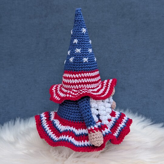 AMERICA GNOMES – Crochet Pattern 4th of July Gnome