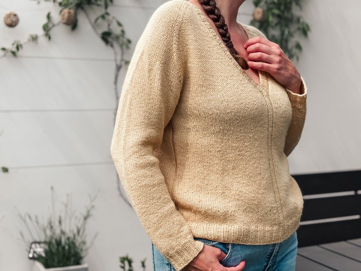 Nataschas EverydayLongsleeve | Strickanleitung | Langarmshirt, Pullover