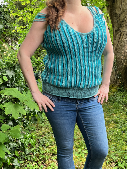 Crochet Pattern Shirt "Lyra"