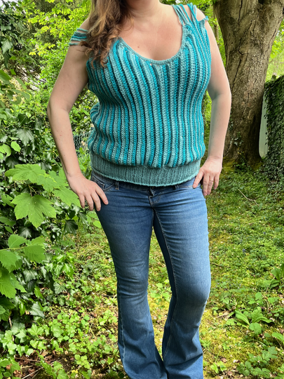 Crochet Pattern Shirt "Lyra"