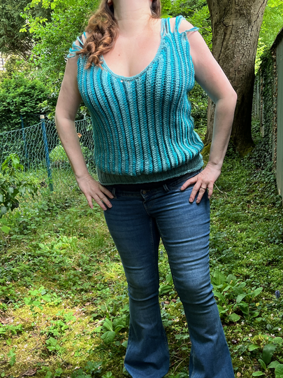 Crochet Pattern Shirt "Lyra"
