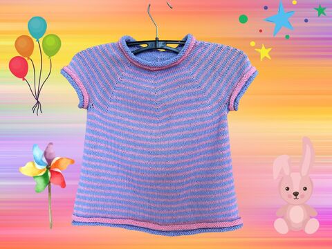 Fusselchens Shirt Fyllingen - Strickanleitung