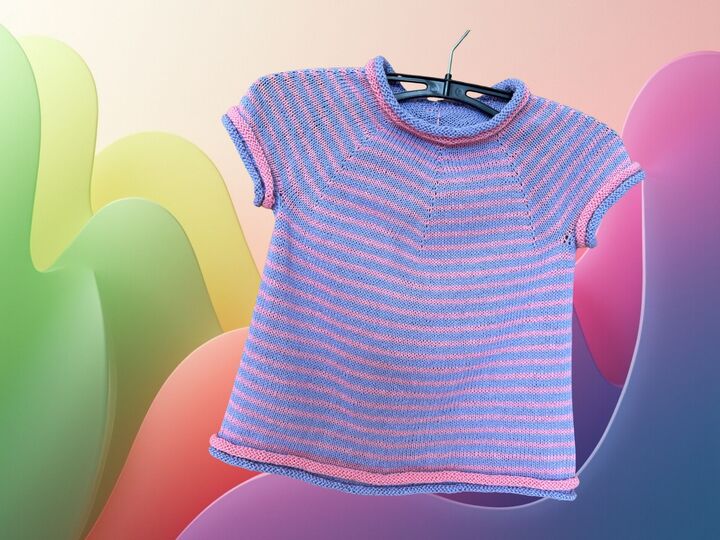 Fusselchens Shirt Fyllingen - Strickanleitung