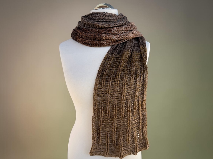 Crochet pattern scarf Thomas