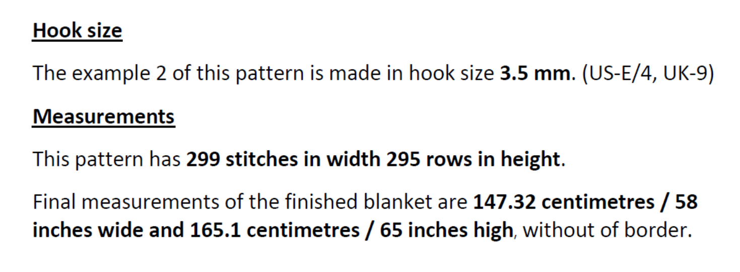 Overlay Mosaic Crochet pattern. "BABY ELEPHANT". Double Bed Blanket size