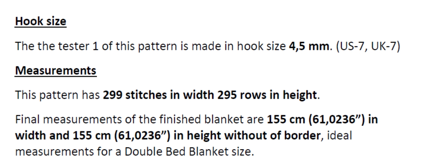 Overlay Mosaic Crochet pattern. "BABY ELEPHANT". Double Bed Blanket size
