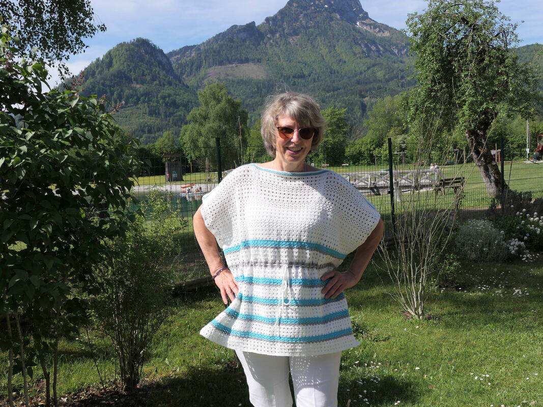 Mareia - gehäkelte Sommertunika im Boho Oversize Look - Bild 9