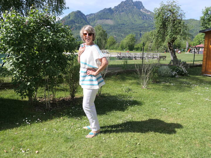 Mareia - gehäkelte Sommertunika im Boho Oversize Look