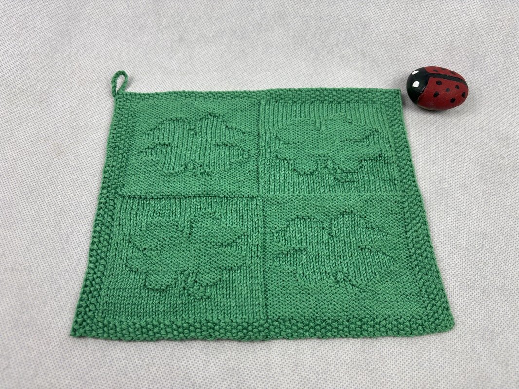 Washcloth Cloverleaves - Luck – Knitting Instructions - Image 6
