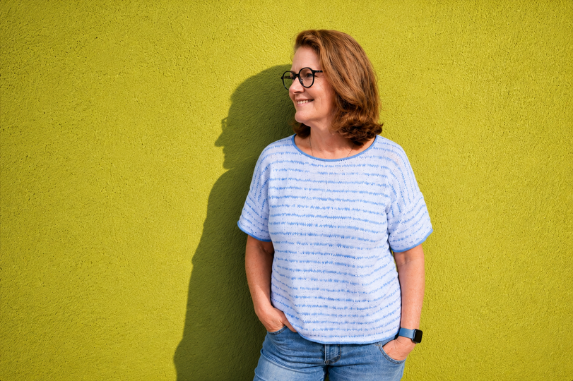 AZUR - Strickanleitung für einen leichten Sommerpullover