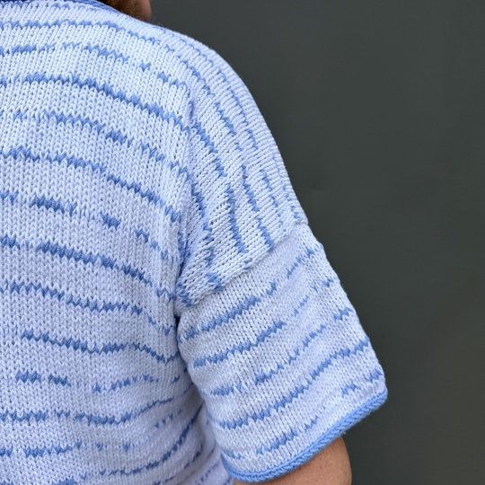AZUR - Strickanleitung für einen leichten Sommerpullover