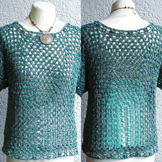 CAL Dorita – Gehäkeltes Wendeshirt