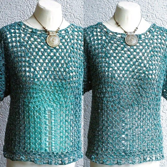CAL Dorita – Gehäkeltes Wendeshirt
