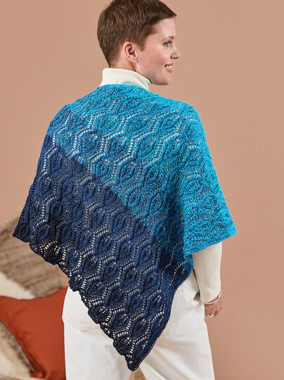 TUCH GERLINDE … ASYMMETRISCH GESTRICKT