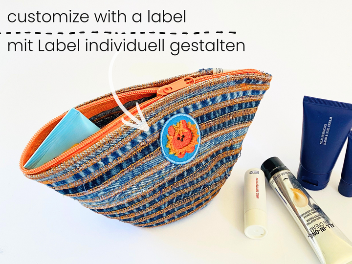 Schnelles Täschchen nähen aus Jeansnähten