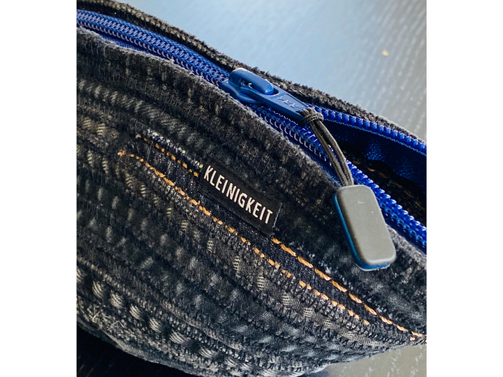 Schnelles Täschchen nähen aus Jeansnähten