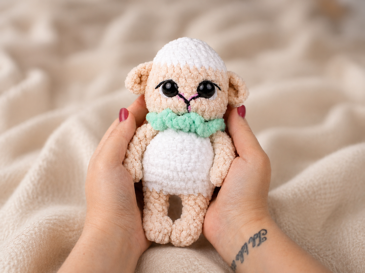 Cute Lamb Amigurumi Crochet Pattern