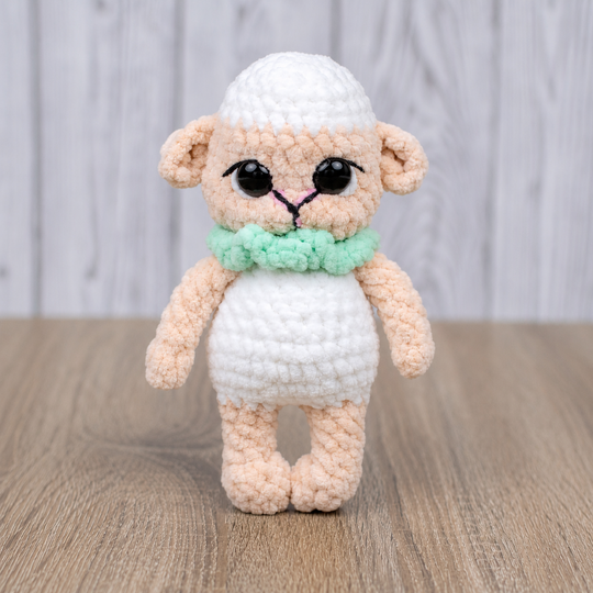 Häkelanleitung süßes Lämmchen Amigurumi