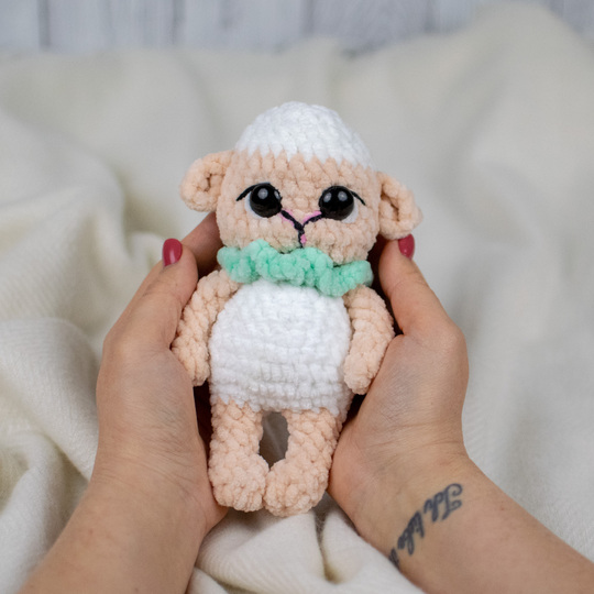 Häkelanleitung süßes Lämmchen Amigurumi