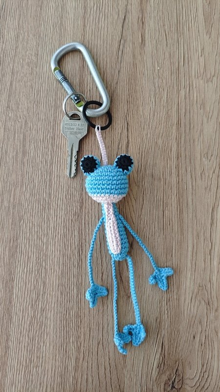 Frosch Brüder | Schlüsselanhänger | PDF Häkelanleitung - Bild 2