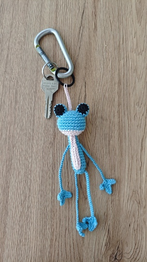 Frog Brothers Crochet pattern (Amigurumi/Keychain)