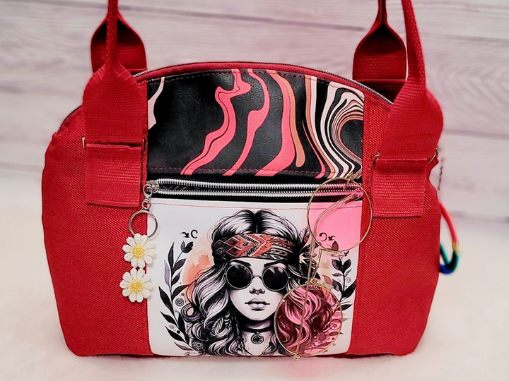 Handtasche Zahro - Schnittmuster & Nähanleitung mit Video