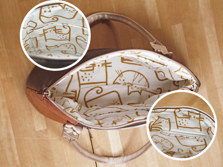 Zahro Handbag – Pattern & Sewing Tutorial with Video