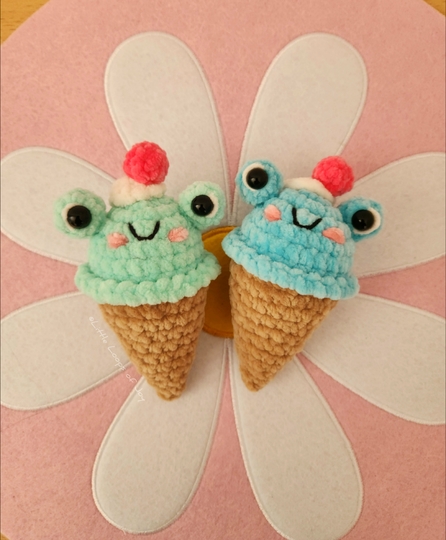 Crochet Pattern Amigurumi "Frogsicle"