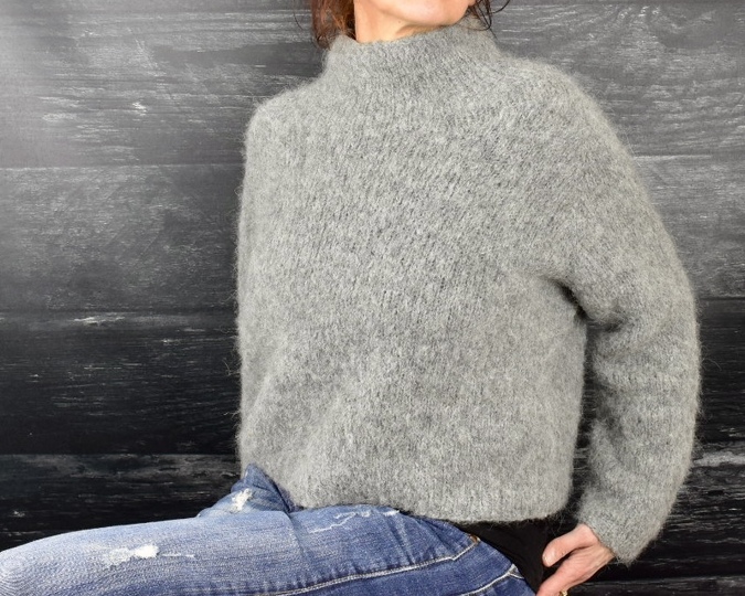 Easy Cozy Sweater – Strickanleitung (Raglan, top‑Down, nahtlos)
