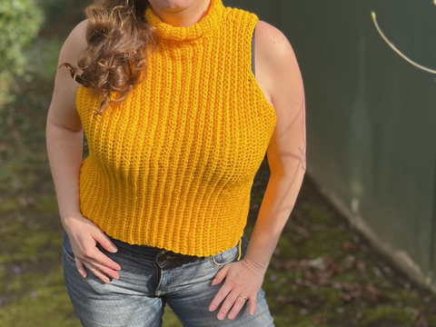 Crochet Pattern Summer Top "Solaris"