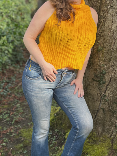 Crochet Pattern Summer Top "Solaris"