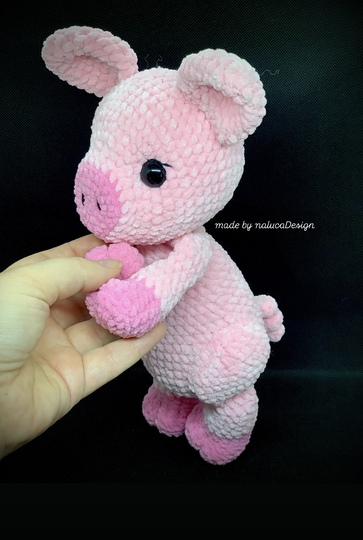 Schwein häkeln Prinzessin – Amigurumi Häkelanleitung PDF Deutsch