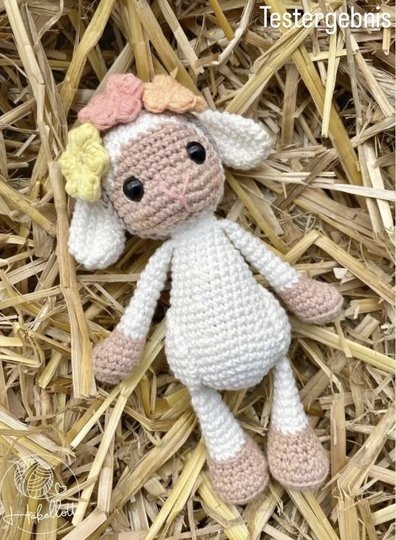 Schaf häkeln – Amigurumi Häkelanleitung PDF Deutsch