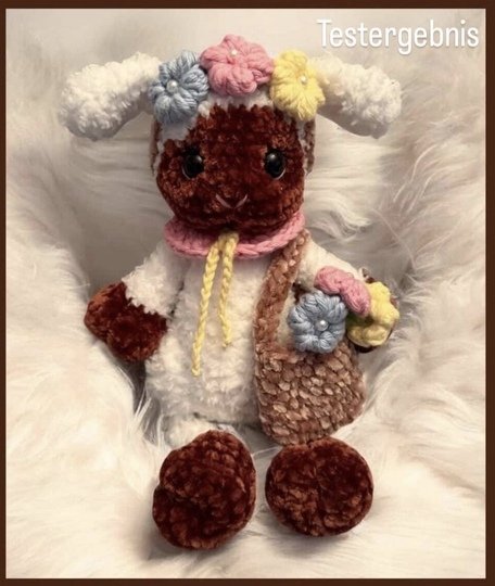 Schaf häkeln – Amigurumi Häkelanleitung PDF Deutsch