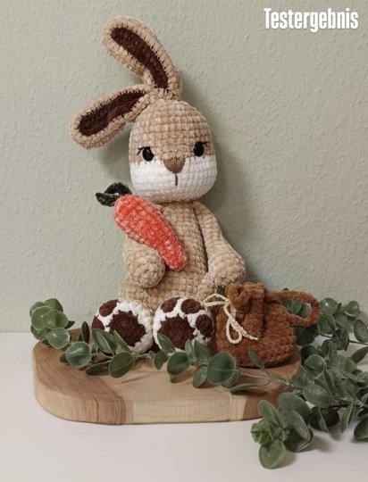 Hase häkeln – Amigurumi Häkelanleitung PDF Deutsch | Kuscheltier