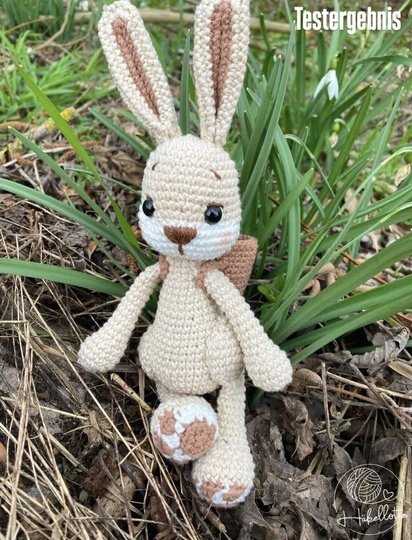 Hase häkeln – Amigurumi Häkelanleitung PDF Deutsch | Kuscheltier