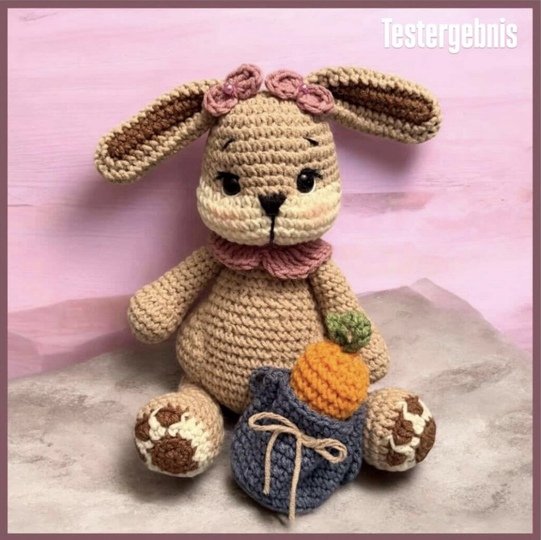 Hase häkeln – Amigurumi Häkelanleitung PDF Deutsch | Kuscheltier