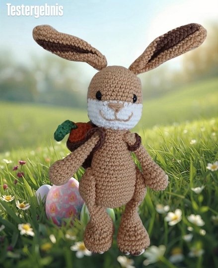 Hase häkeln – Amigurumi Häkelanleitung PDF Deutsch | Kuscheltier