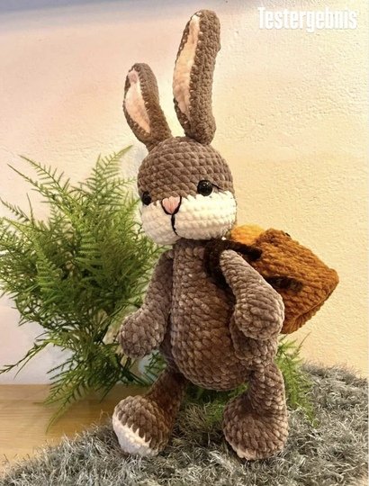 Hase häkeln – Amigurumi Häkelanleitung PDF Deutsch | Kuscheltier